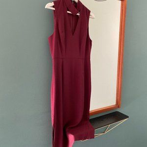Size 6 BCBG Dress with Side Slit